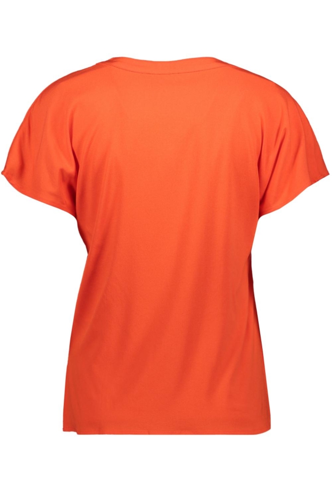 VMBELLA SS WIDE TOP WVN GA 10327551 FIERY RED